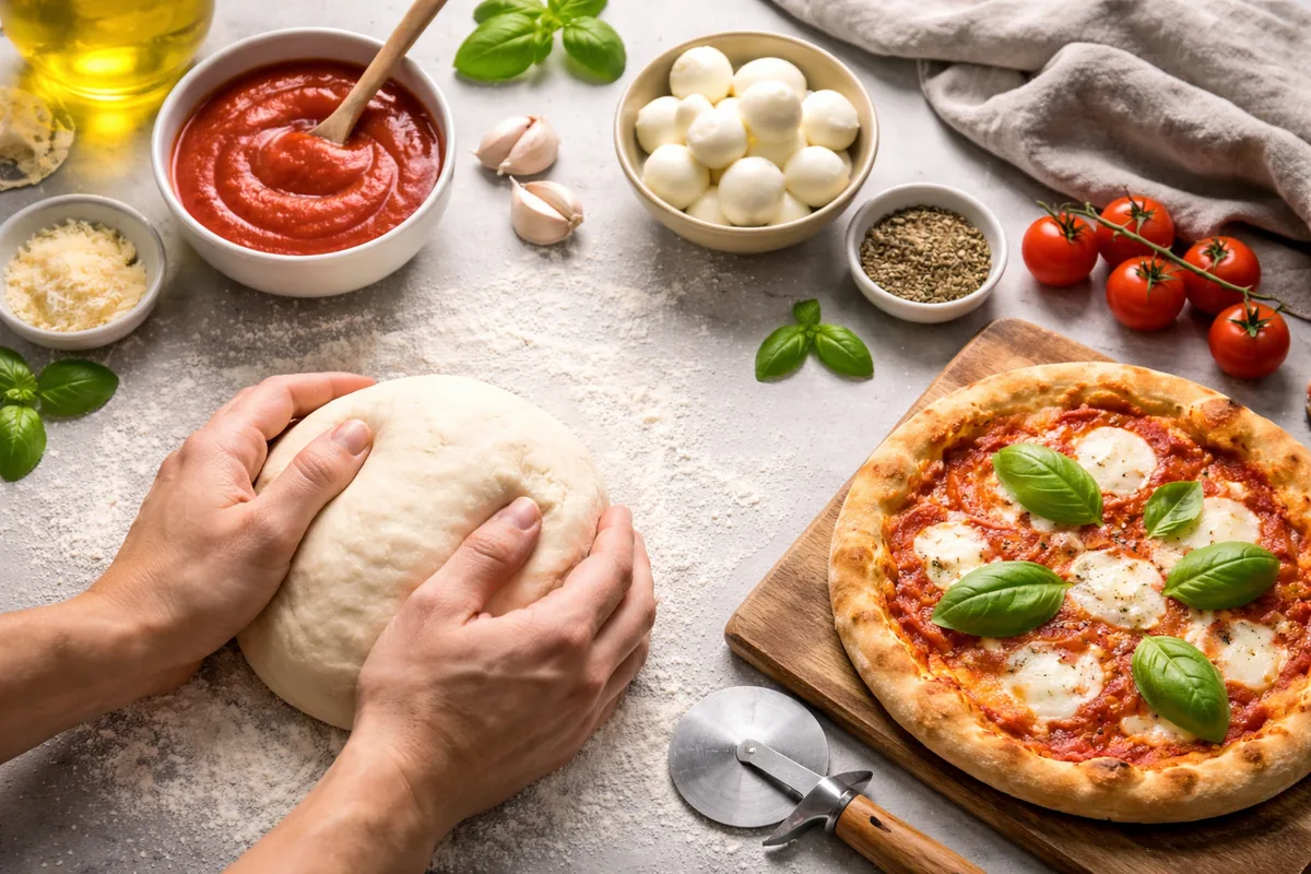 Comment réaliser une pizza maison avec des techniques de pétrissage efficaces