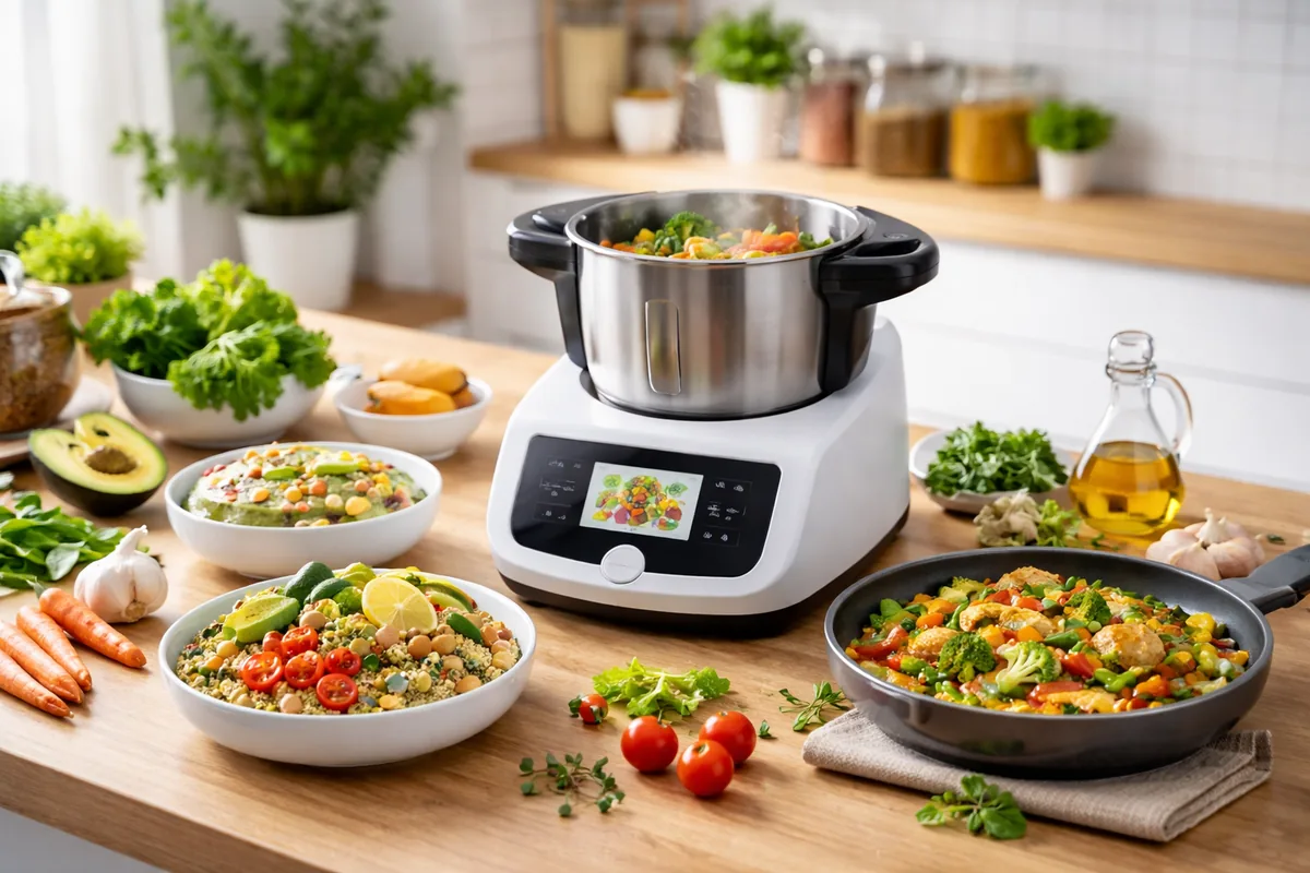 Comment préparer des recettes saines avec un robot de cuisine